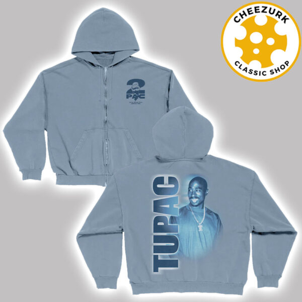 2Pac The Summer 2025 Collection Only God Can Judge Me Unisex Zip Hoodie