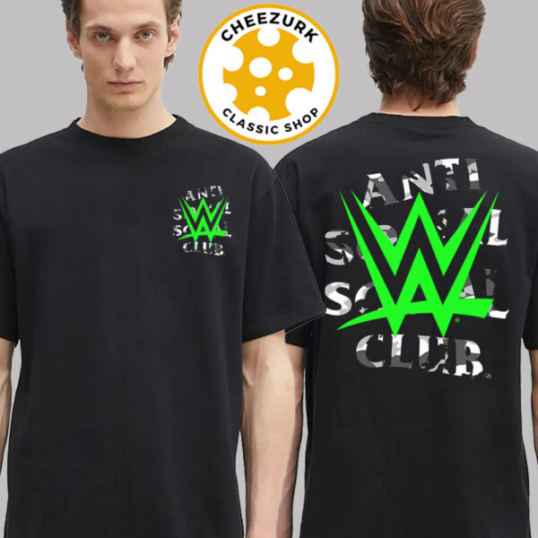 Anti Social Social Club X WWE Lockout Two Sided Unisex T-Shirt