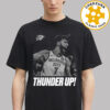 Oklahoma City Thunder X Nike 2025 NBA Finals Champions Celebration Parade Roster Two Sided Unisex T-Shirt