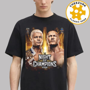 Cody Rhodes Vs Randy Orton WWE Night Of Champions Riyadh 2025 King Of The Ring Finals Matchup Unisex T-Shirt