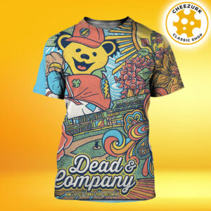 Dead And Company Event Poster At Fenway Park In Boston MA On June 24 2025 All Over Print Shirt