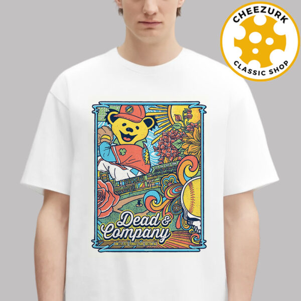 Dead And Company Event Poster At Fenway Park In Boston MA On June 24 2025 Unisex T-Shirt
