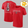 Florida Panthers 2025 Stanley Cup Champions NHL Jersey Roster Two Sided Unisex T-Shirt