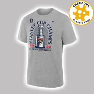 Florida Panthers 2025 Stanley Cup Champions NHL Locker Room Unisex T-Shirt