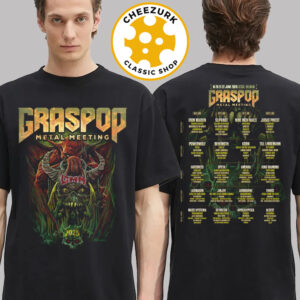 Graspop Metal Meeting 2025 Devil’s Hand Tee In Dessel Belgium On June 19th To 22th 2025 Schedule Two Sided Unisex T-Shirt
