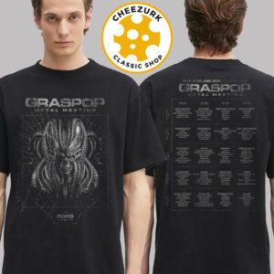 Graspop Metal Meeting 2025 Mutant Head Tee In Dessel Belgium On June 19th To 22th 2025 Schedule Two Sided Unisex T-Shirt