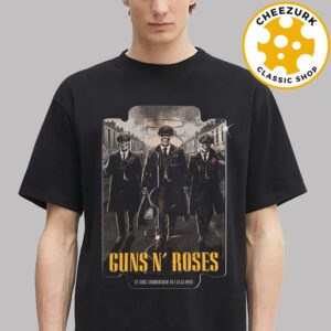Guns N Roses Event Poster At Villa Park In Birmingham UK On June 23 2025 Unisex T-Shirt