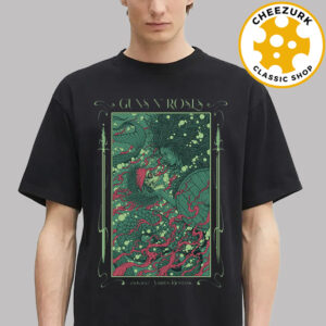 Guns N Roses Event Poster In Aarhus Denmark At Eskelunden On June 29 2025 Unisex T-Shirt