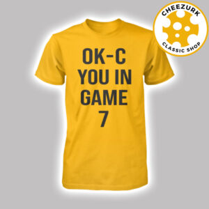 Indiana Pacers Ok C You In Game 7 Tee NBA Finals 2025 Unisex T-Shirt