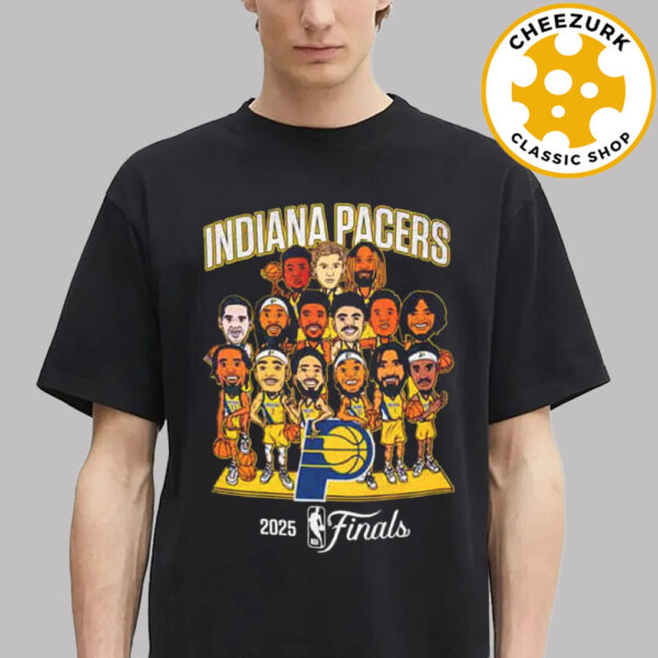 Indiana Pacers Team 2025 NBA Finals Merchandise Unisex T-Shirt