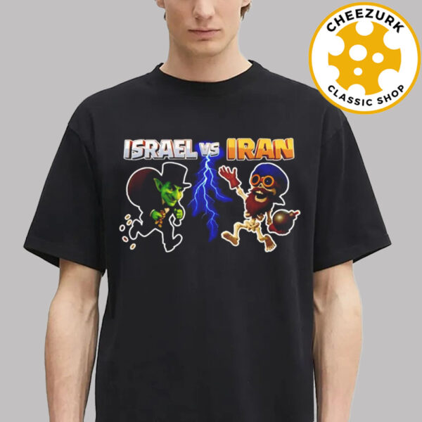 Israel Vs Iran Funny Clash Of Clans 2025 Unisex T-Shirt