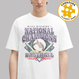LSU Tigers Baseball 2025 Baseball National Champions Frankie Unisex T-Shirt