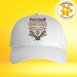 LSU Tigers Baseball 2025 NCAA College World Series Classic Cap Hat Snapback
