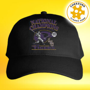 LSU Tigers Baseball National Champions 2025 Franklin Classic Cap Hat Snapback