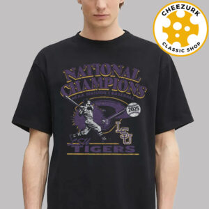LSU Tigers Baseball National Champions 2025 Franklin Unisex T-Shirt
