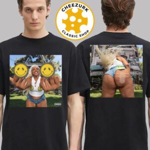 Lizzo Mixtape My Face Hurts From Smiling Release June 27 2025 Two Sided Unisex T-Shirt