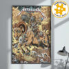 Metallica M72 Denver 2025 Night 1 And 2 Merchandise Poster For Empower Field At Mile High In Denver Colorado On June 27 And 29 2025 Home Decor Poster Canvas