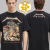 Metallica M72 Denver 2025 Night 1 And 2 Merchandise Poster For Empower Field At Mile High In Denver Colorado On June 27 And 29 2025 Two Sided Unisex T-Shirt