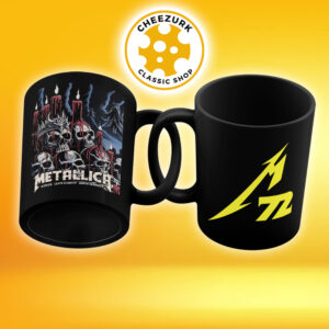 Metallica M72 Santa Clara 2025 Exclusive Poster At Levi’s Stadium In Santa Clara CA On June 20 2025 Ceramic Mug