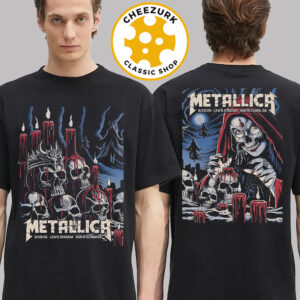 Metallica M72 Santa Clara 2025 Night 1 And 2 Merchandise Poster At Levi’s Stadium In Santa Clara CA On June 20 And 22 2025 Unisex T-Shirt