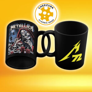 Metallica M72 Santa Clara 2025 Night 2 Merchandise Poster At Levi’s Stadium In Santa Clara CA On June 22 2025 Ceramic Mug