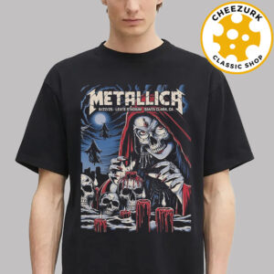 Metallica M72 Santa Clara 2025 Night 2 Merchandise Poster At Levi’s Stadium In Santa Clara CA On June 22 2025 Unisex T-Shirt