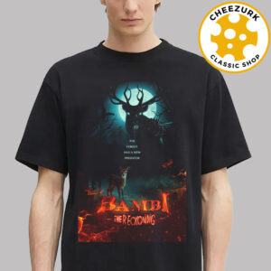 New Poster For Poohniverse’s Bambi The Reckoning In Theatres July 25th 2025 Unisex T-Shirt