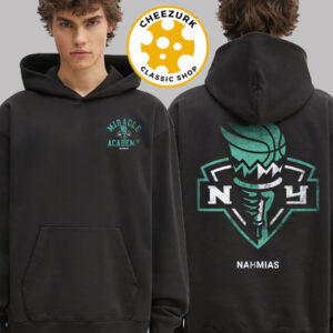 New York Liberty Miracle Academy X WNBA Vintage Sunfade Unisex Hoodie