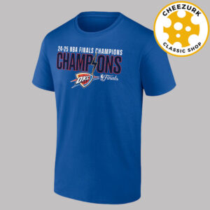 Oklahoma City Thunder 2025 NBA Finals Champions Fast Break Hometown Unisex T-Shirt