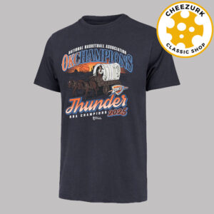Oklahoma City Thunder 2025 NBA Finals Champions National Basketball Association Unisex T-Shirt