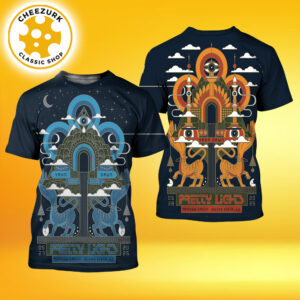 Pretty Lights Yahn Dawn Festival 2025 Night 1 And 2 Poster At Meadow Creek In Buena Vista CO On June 27 And 28 2025 All Over Print Shirt