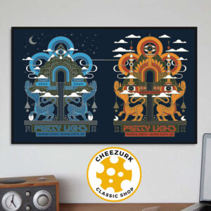 Pretty Lights Yahn Dawn Festival 2025 Night 1 And 2 Poster At Meadow Creek In Buena Vista CO On June 27 And 28 2025 Home Decor Poster Canvas