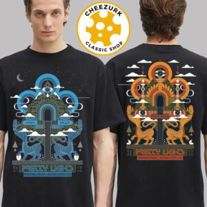 Pretty Lights Yahn Dawn Festival 2025 Night 1 And 2 Poster At Meadow Creek In Buena Vista CO On June 27 And 28 2025 Two Sided Unisex T-Shirt