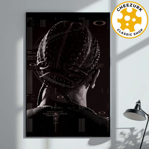 Travis Scott CJ X Oakley Day Zezo 2025 Home Decor Poster Canvas