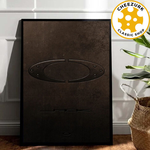 Travis Scott CJ X Oakley Day Zezo Logo 2025 Home Decor Poster Canvas