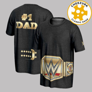 WWE 2025 Night Of Champions Riyadh Father’s Day Title Belt All Over Print Shirt