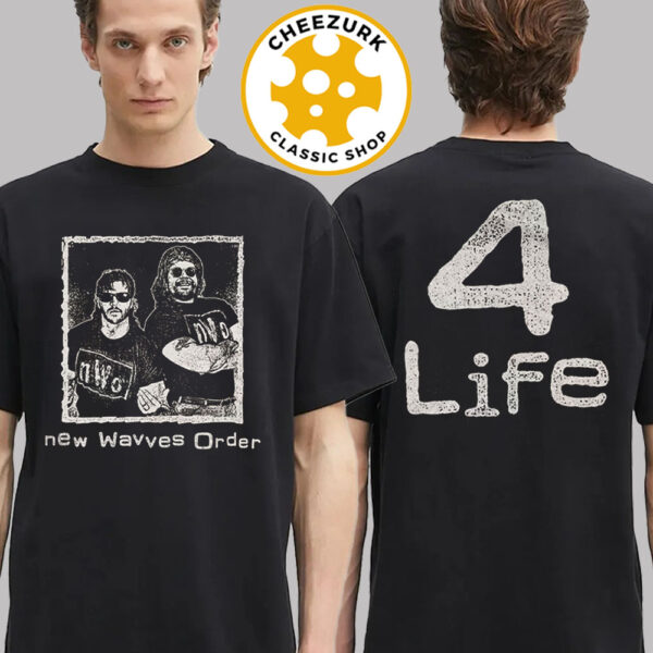 Wavves North American Summer Tour 2025 Merch Tee NWO New Wavves Order 4 Life Two Sided Unisex T-Shirt