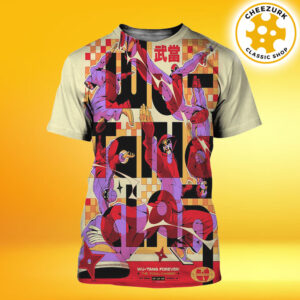 Wu Tang Clan The Final Chamber Poster At PHX Arena In Phoenix AZ On June 18th 2025 All Over Print Shirt