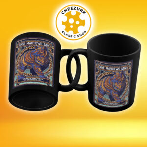 Dave Matthews Band Event Poster Huntington Bank Pavilion At Northerly Island In Chicago IL On June 28 2025 Coffee Ceramic Mug