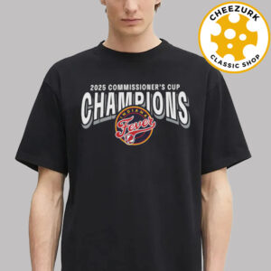 Indiana Fever New Era 2025 WNBA Commissioner’s Cup Champions Unisex T-Shirt