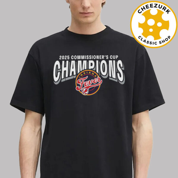 Indiana Fever New Era 2025 WNBA Commissioner’s Cup Champions Unisex T-Shirt