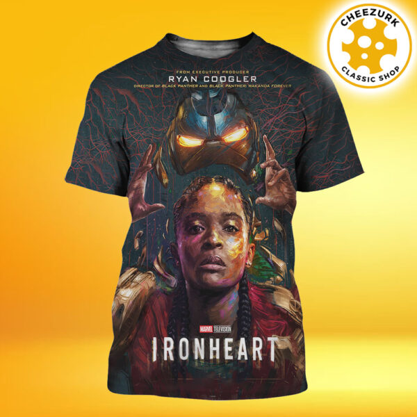 New Poster For Ironheart All Episodes Now Streaming On DisneyPlus 2025 All Over Print Shirt