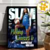 Slam 257 Cover Gold Metal Poster Nothing Compares To Napheesa Collier Magazine WNBA Home Decor Poster Canvas