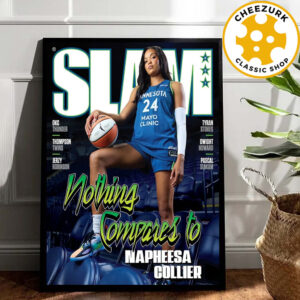 Slam 257 Cover Poster Nothing Compares To Napheesa Collier Magazine WNBA Home Decor Poster Canvas