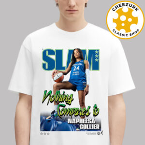 Slam 257 Cover Tee Nothing Compares To Napheesa Collier Magazine WNBA Unisex T-Shirt