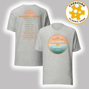 Summer Music X Live Nation Summer Meets Music 2025 Schedule Unisex T-Shirt
