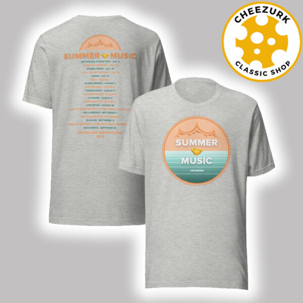Summer Music X Live Nation Summer Meets Music 2025 Schedule Unisex T-Shirt